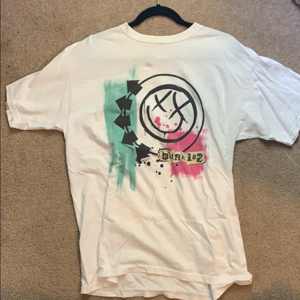 Vintage Blink-182 2004 Tour Band Tee W/ TOUR DATES